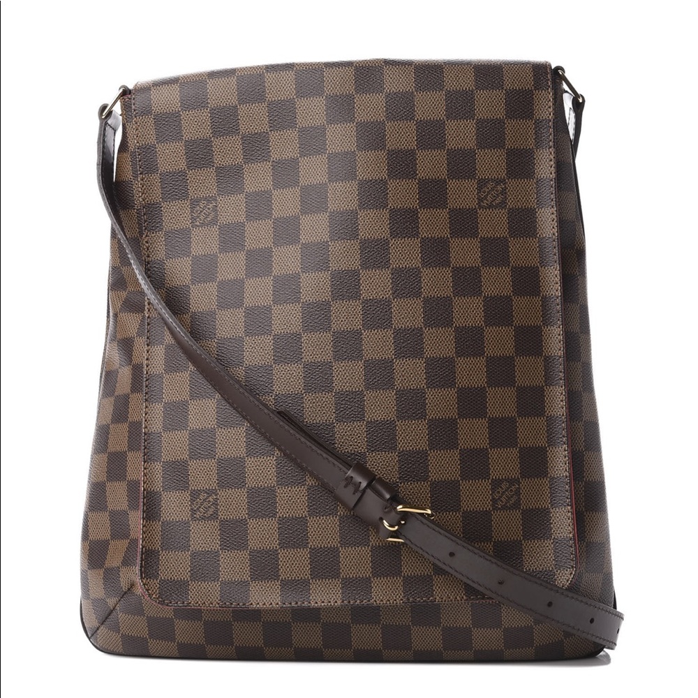Louis Vuitton Damier Ebene Mussette GM